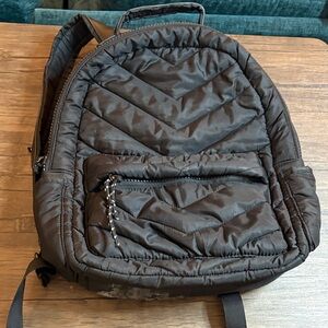 Laundry By Shelli Segal Black Quilted Backpack